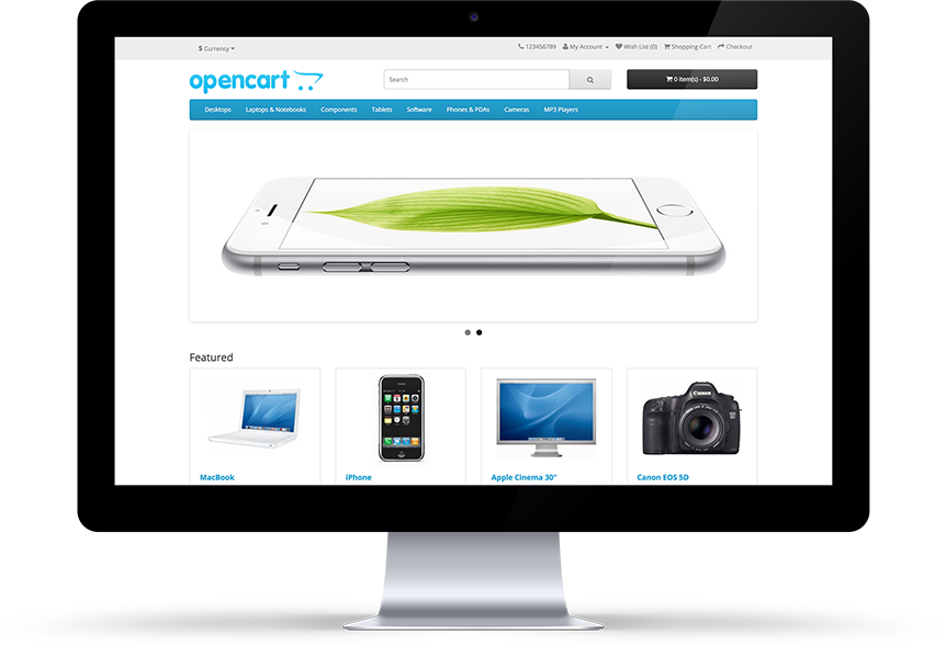 opencart-front-demo